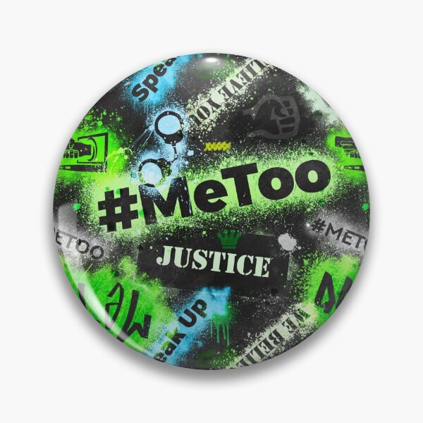 Item preview, #MeToo Green Graffiti Pattern designed and sold by Jarrod Vandenberg.