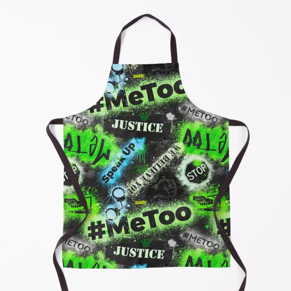 Item preview, #MeToo Green Graffiti Pattern designed and sold by Jarrod Vandenberg.