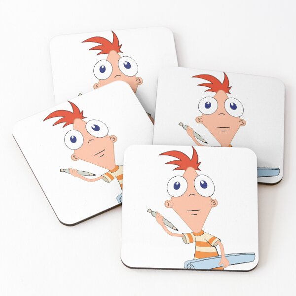 Item preview, Phineas facing foward designed and sold by smolsaltypeach1.