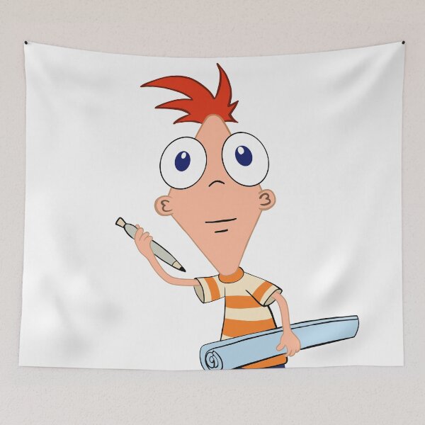 Item preview, Phineas facing foward designed and sold by smolsaltypeach1.