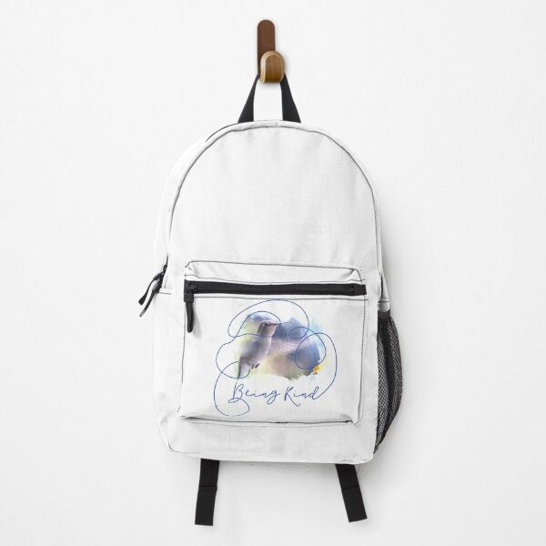 Item preview, Aesthetic Hummingbird Graphic with Kindness Quote Blue designed and sold by Eduardo Tavares.