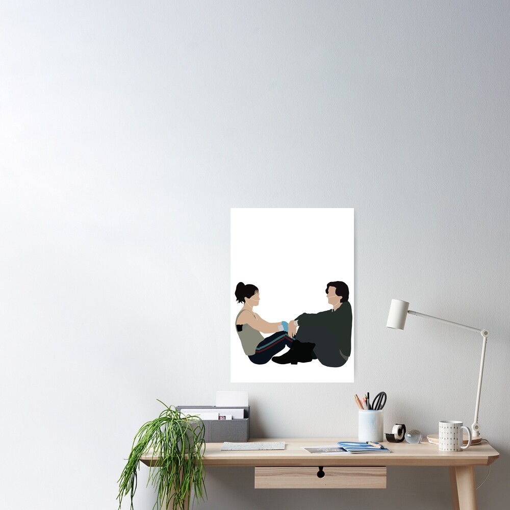 Five Feet Apart Poster Poster By Call Me Margo Redbubble