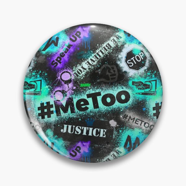 Item preview, #MeToo Blue Graffiti Pattern designed and sold by Jarrod Vandenberg.