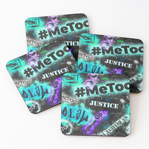 Item preview, #MeToo Blue Graffiti Pattern designed and sold by Jarrod Vandenberg.