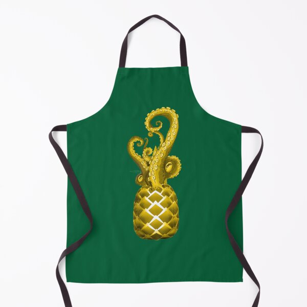 Item preview, pineapple octopus golden designed and sold by gpsapparel.