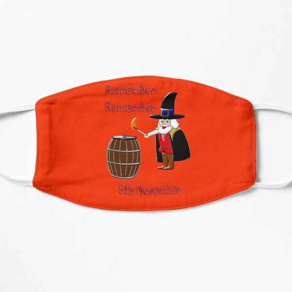 Remember, Remember 5th November 1605 Flat Mask