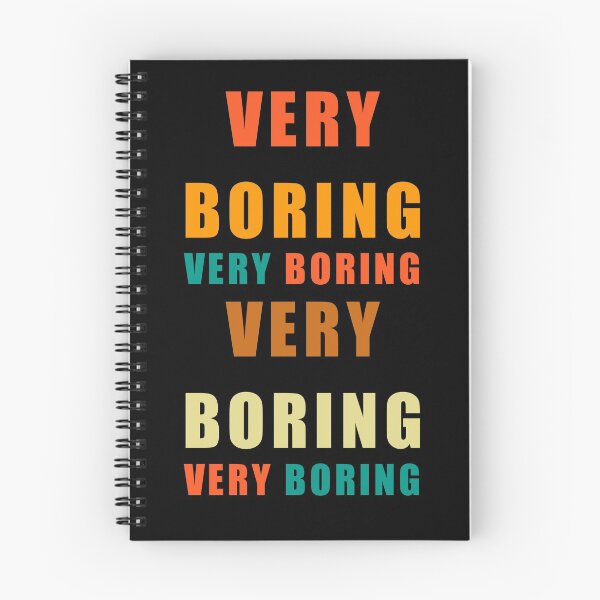 Item preview, Very Boring designed and sold by sasijaya.