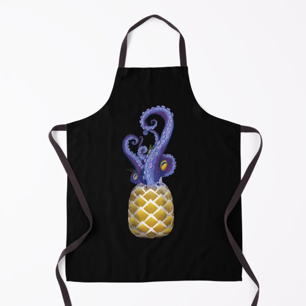 Item preview, pineapple octopus golden designed and sold by gpsapparel.