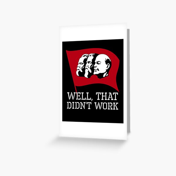 Item preview, Antisozialistischer Kommunist – Nun, das hat nicht funktioniert designed and sold by Styrman.