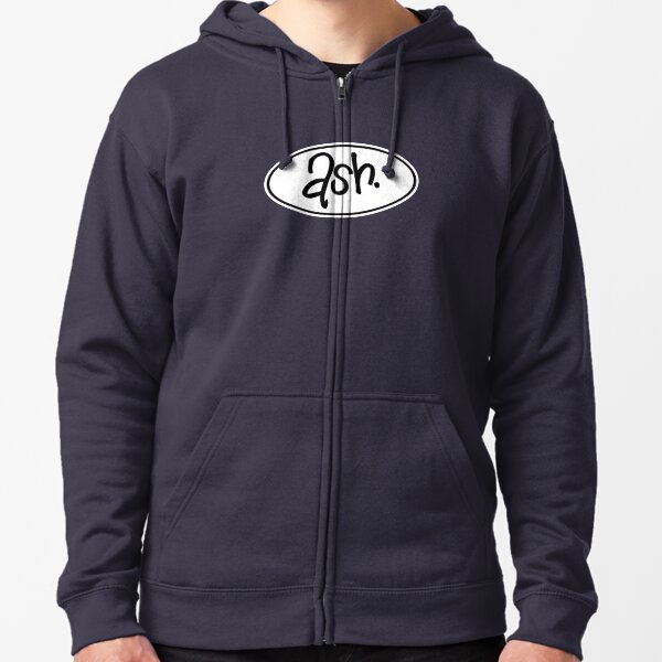 Ash Zipped Hoodie