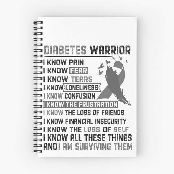 Item preview, I Am Diabetes Warrior, I Know All These Things and I Am Surviving Them designed and sold by DianabellShop.
