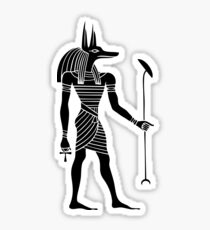 Egyptian God Anubis Sticker