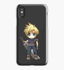 Cloud Strife chibi iPhone Case