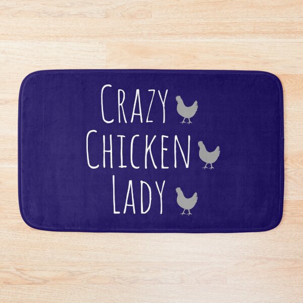 Item preview, Crazy Chicken Lady designed and sold by Cluckin' Mad.
