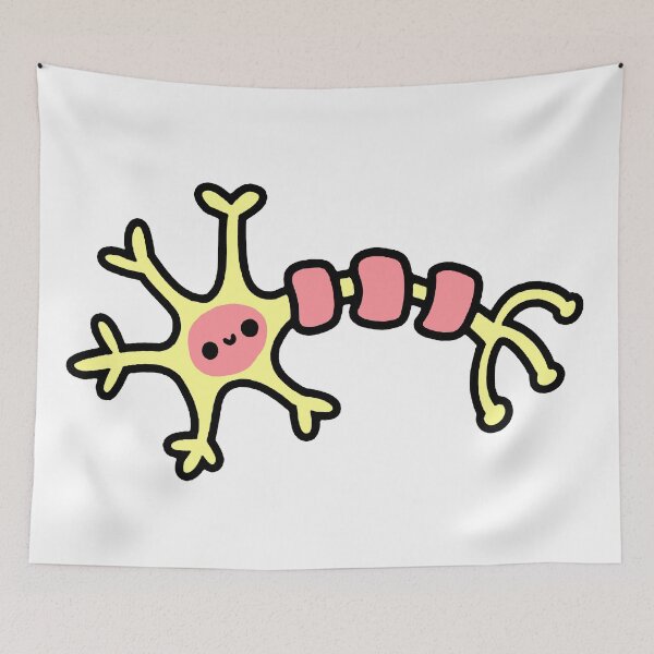 Item preview, Cute Neuron - Psychology Design designed and sold by Psychologist's Inventory.