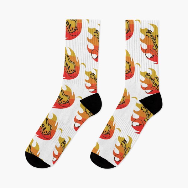Item preview, guitar on fire drops designed and sold by iTrending.