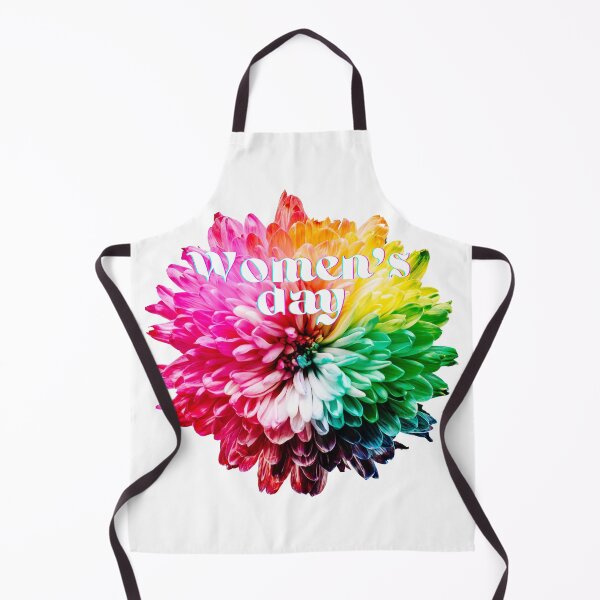 Item preview, Women's day with a very colourful flower - white text #2 designed and sold by AnnaBBS.