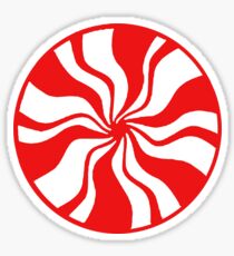 White Stripes Sticker