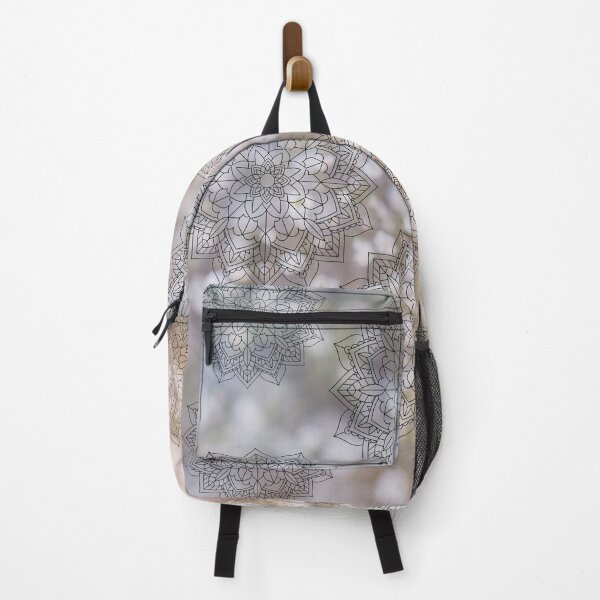 Item preview, White flower and mandala designed and sold by Makha.