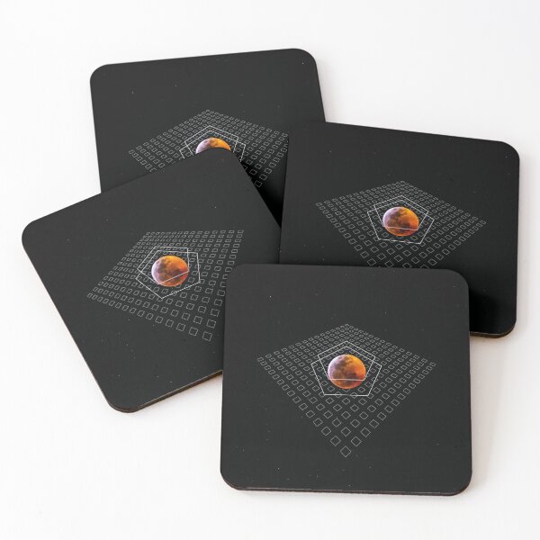 Item preview, Lunar Eclipse Full Moon Geometric designed and sold by Robtography.