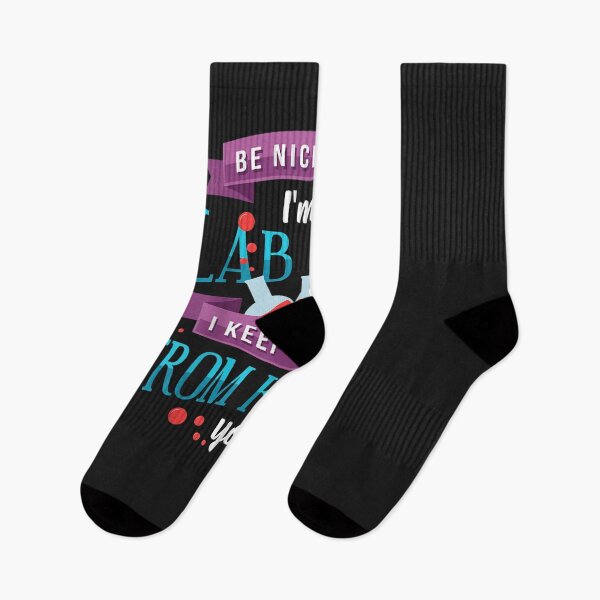 Item preview, Be Nice To Me Lab Tech I Keep Doctors From Killing You designed and sold by JulyDesigns.