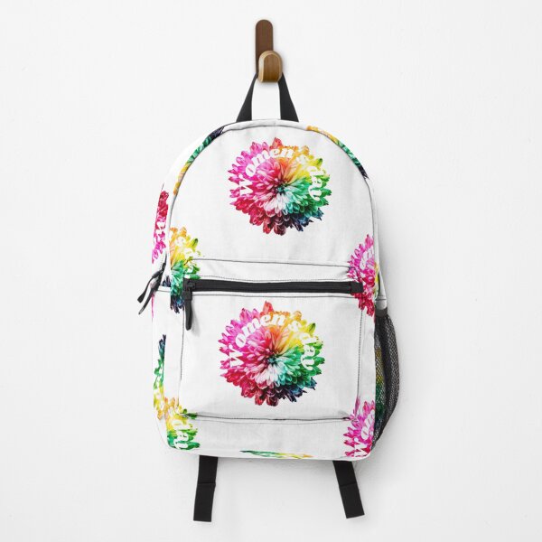 Item preview, Women's day with a very colourful flower - white text 1 designed and sold by AnnaBBS.