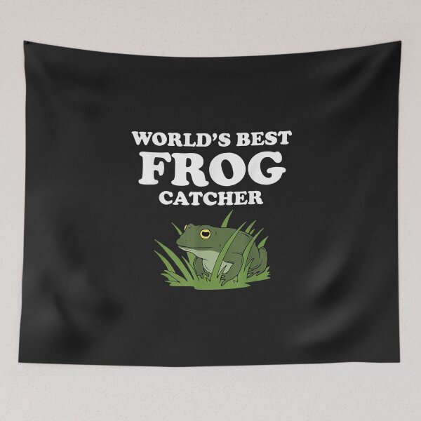 Item preview, World's Best Frog Catcher Hunter Funny designed and sold by JulyDesigns.
