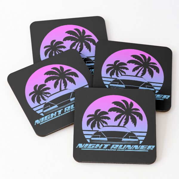 Item preview, Night Runner Racing Club (Gradient Logo) designed and sold by Skeletal-K9.