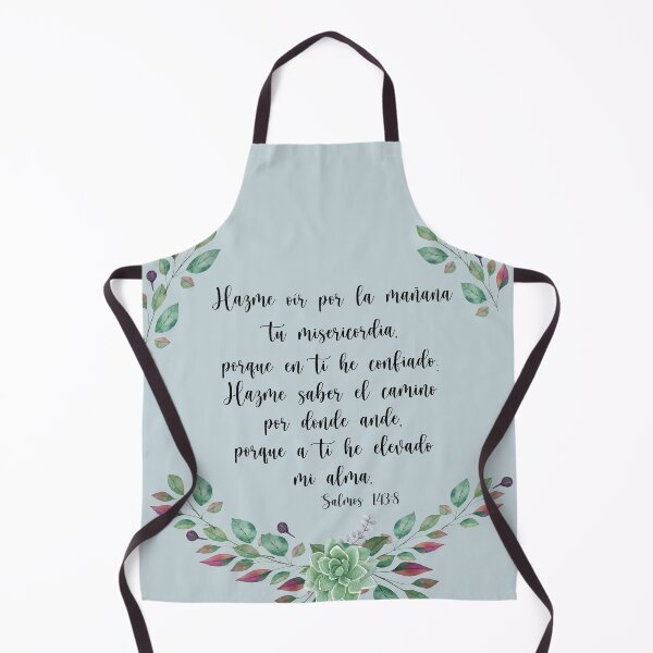 Item preview, Hazme oír por la mañana tu misericordia, spanish bible verse. Salmos 143:8 designed and sold by latiendadearyam.