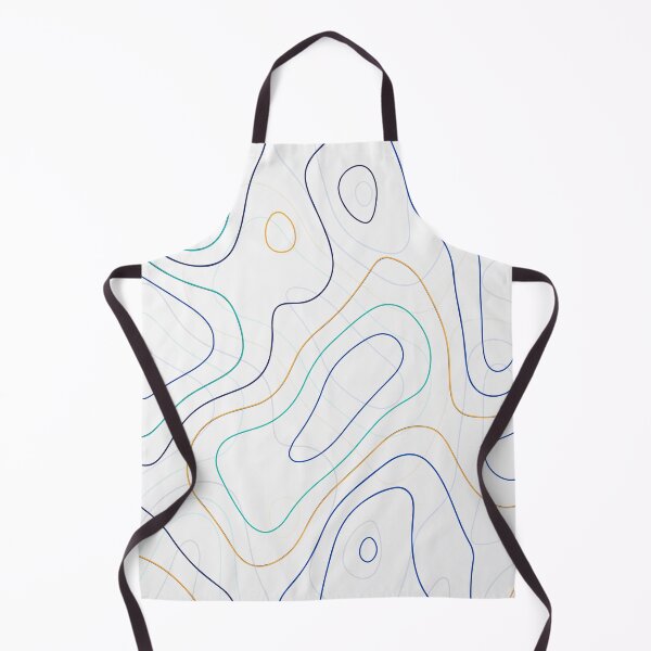 Item preview, Abstract colorful topographic map design designed and sold by Wooprinto Store.