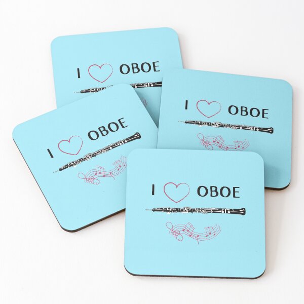 Item preview, I Love Oboe  designed and sold by DesignsofNote.
