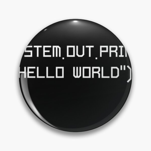 Item preview, Print HELLO WORLD 1 designed and sold by RedFlamenco.