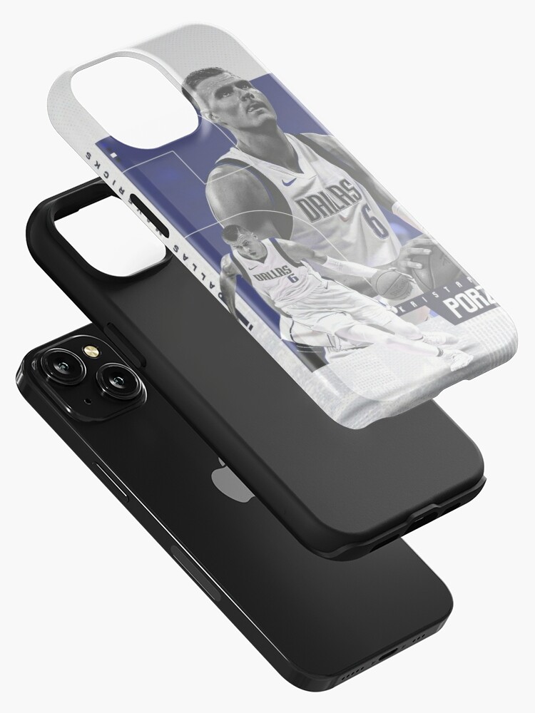 Wallpaper Kristaps Porzingis iPhone Case for Sale by navauca65