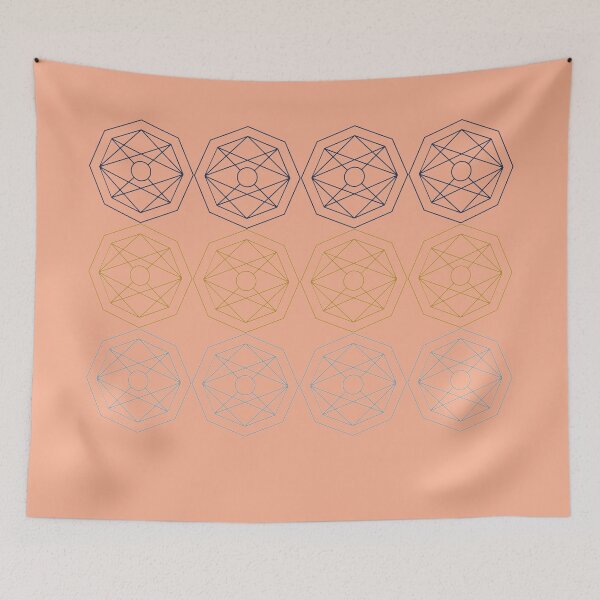 Item preview, Geometric Minimalist Lines Hipster Pattern designed and sold by peachooberry.