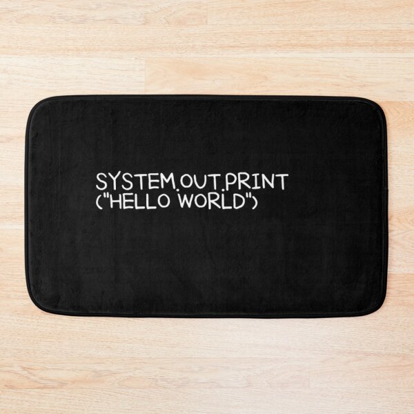 Item preview, Print HELLO WORLD 3 designed and sold by RedFlamenco.