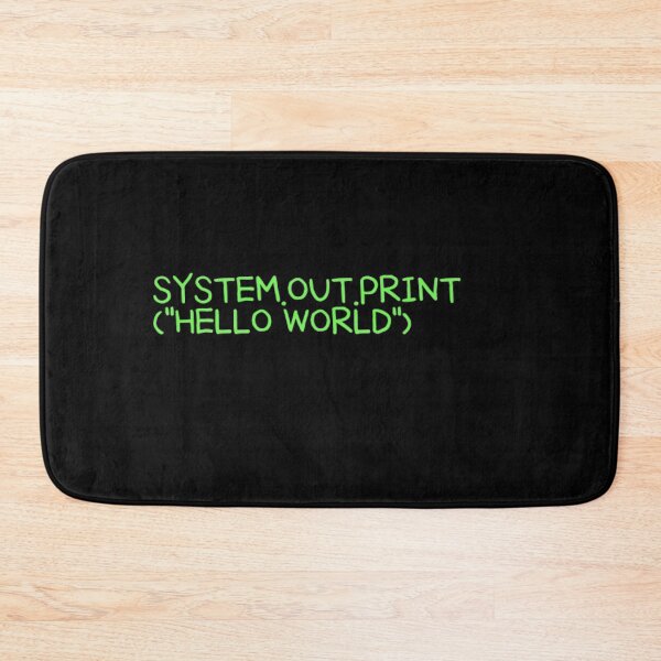 Item preview, HELLO WORLD 4 designed and sold by RedFlamenco.