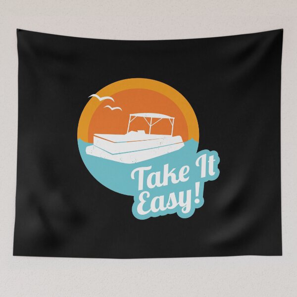 Item preview, Pontoon Captain Pontooning Party In Slow Motion Lake Life designed and sold by TopTeeShop.