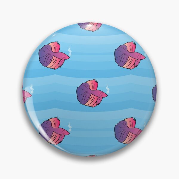 Item preview, Thai fighting fish underwater pattern designed and sold by preeyavis.