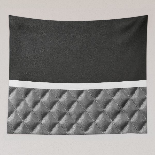Item preview, Black leather with white belt designed and sold by IONcreatION.