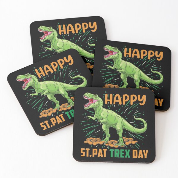 Item preview, Patrick Day - St Pat-trex Day, T rex designed and sold by Pocket-Glitch.