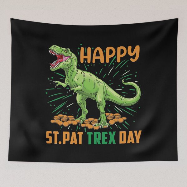 Item preview, Patrick Day - St Pat-trex Day, T rex designed and sold by Pocket-Glitch.
