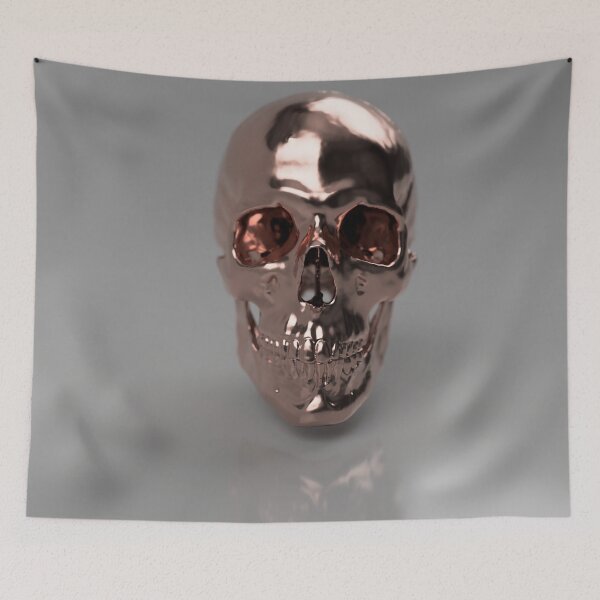 Item preview, Copper human skull designed and sold by Simon Bugler.