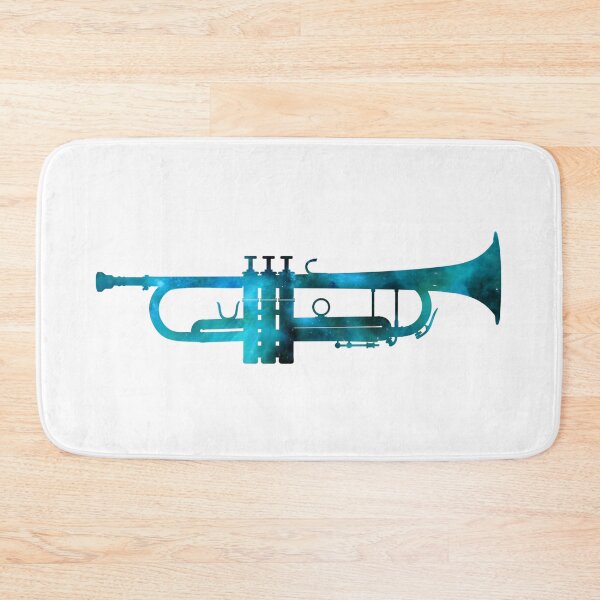 Item preview, Blue Trumpet designed and sold by Musicianst0re.