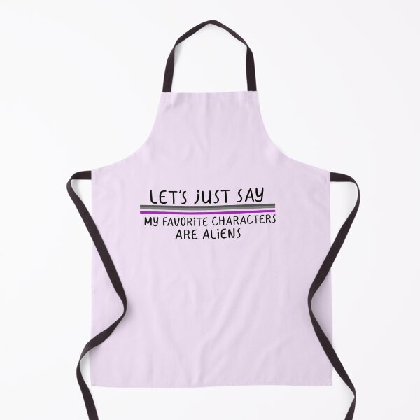 Item preview, "Let's Just Say My Favorite Characters Are Aliens" Subtle Asexual Pride  designed and sold by ForTheFrogWar.