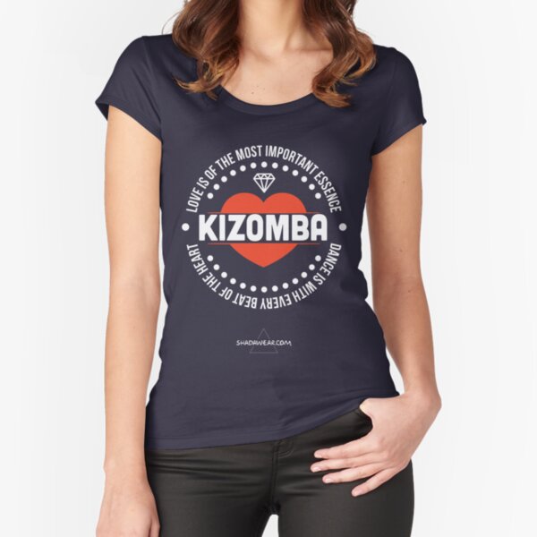 Camiseta Negra de Mujer - LovesKizomba 6ºAniversario - LovesKizomba