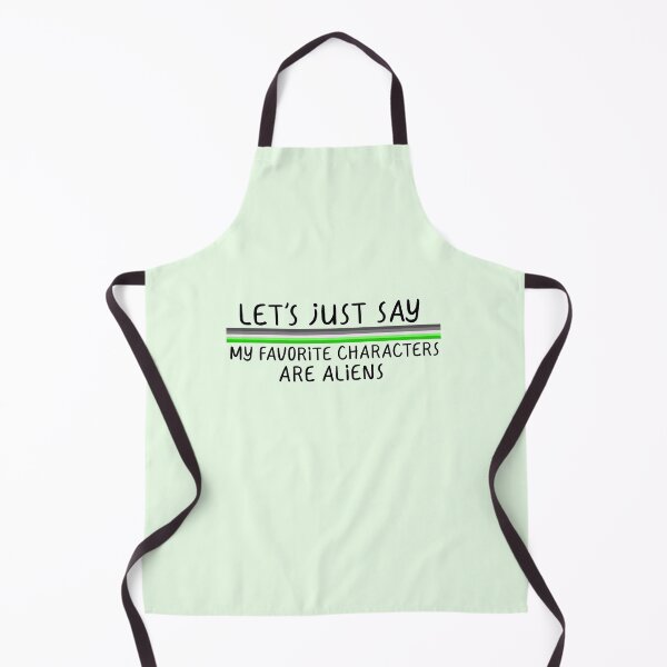 Item preview, "Let's Just Say My Favorite Characters Are Aliens" Subtle Aromantic Pride  designed and sold by ForTheFrogWar.