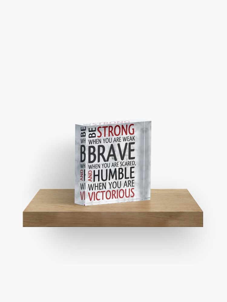 Inspirational quotes Acrylic Block