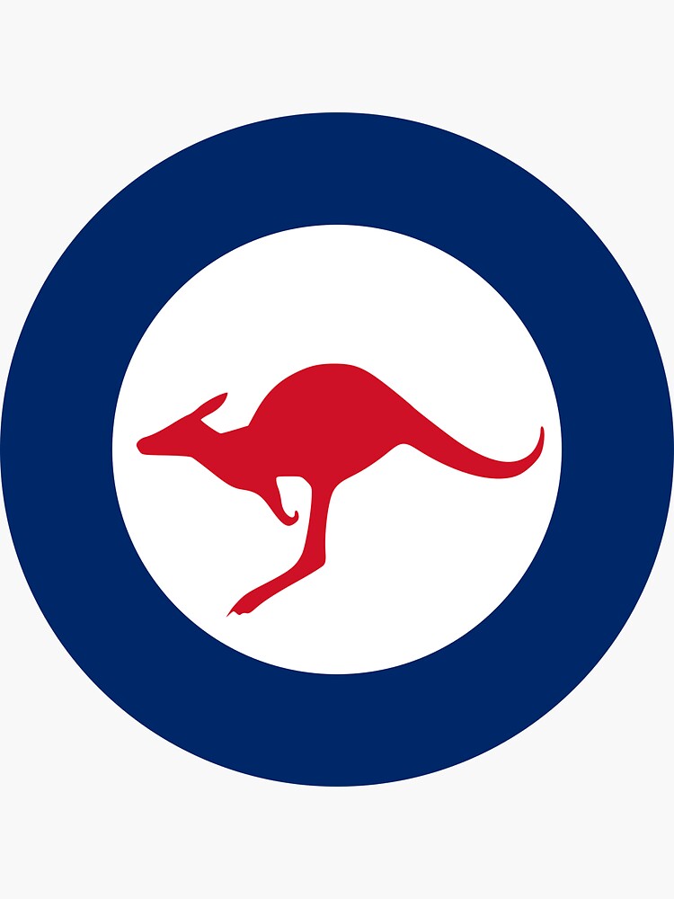 "Royal Australian Air Force Roundel" Sticker for Sale by