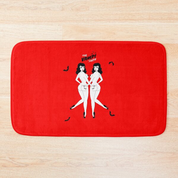 Item preview, The Bat Babes - The Vampi Show Black & White Logo designed and sold by TheVampiShow.
