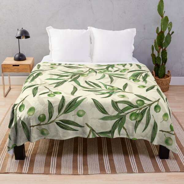 Item preview, Olive branches watercolor designed and sold by Katerina Mitkova Kirilova.